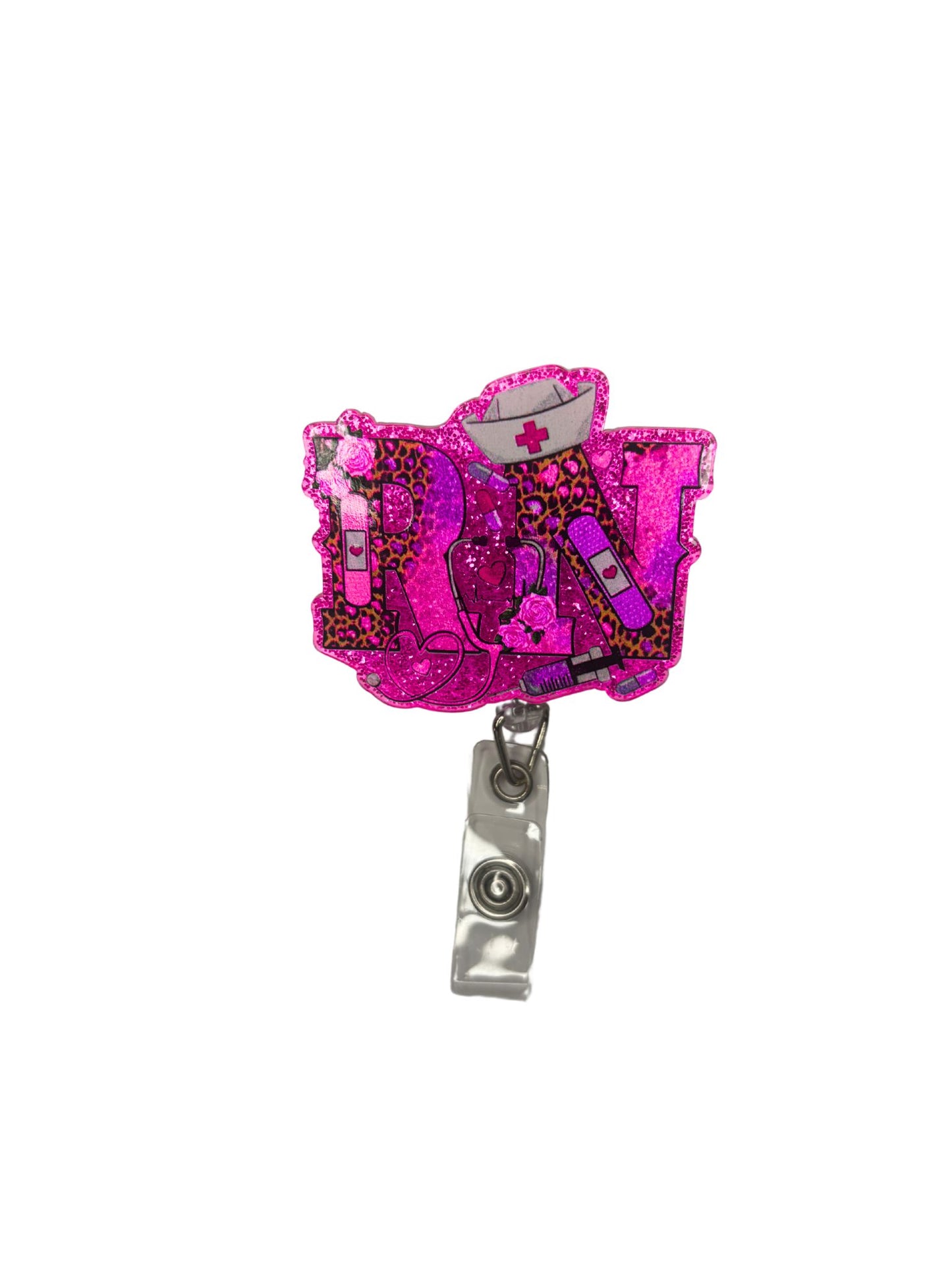 "RN" (Registered Nurse) Badge Reel