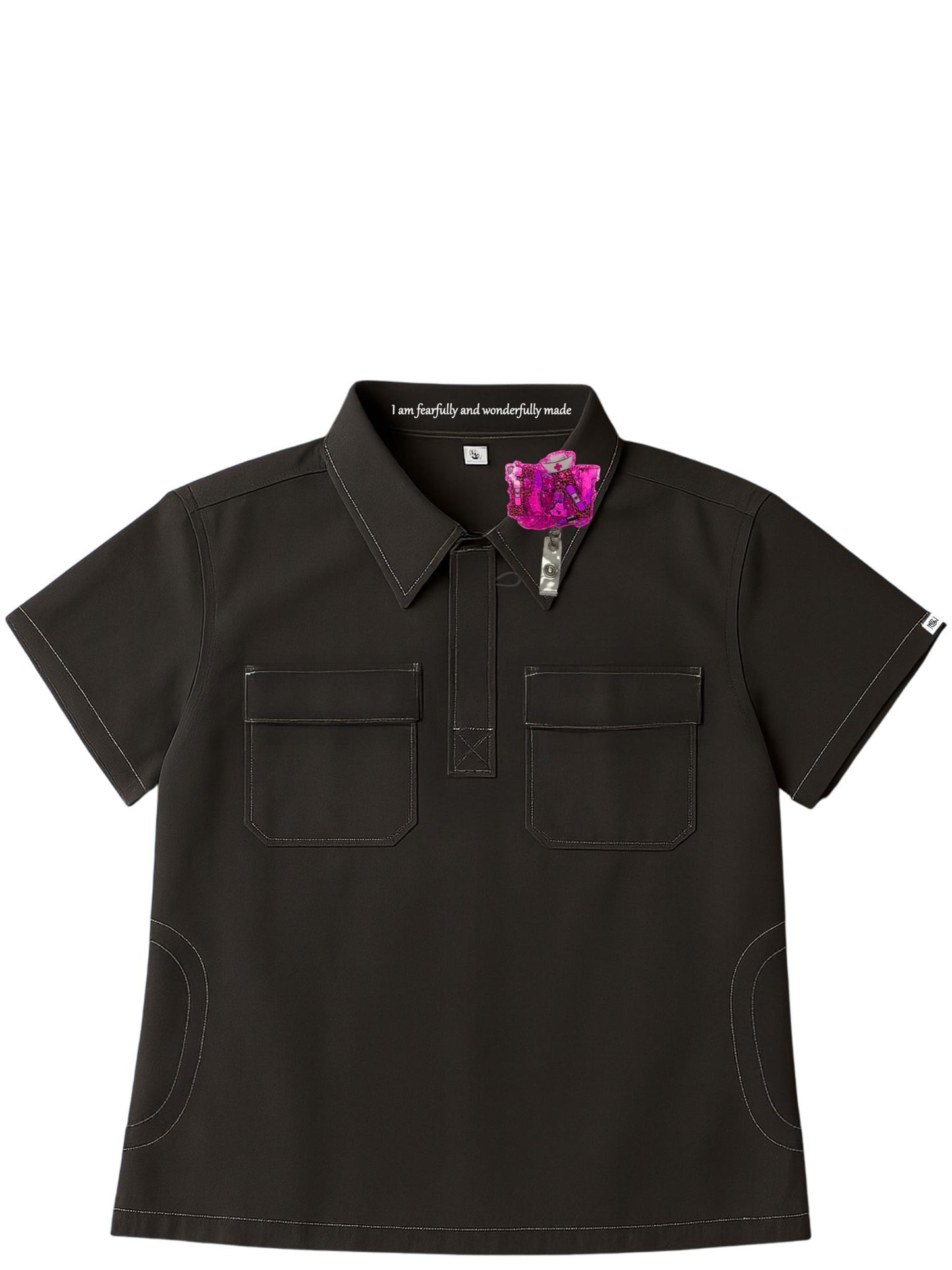 "RN"  (Registered Nurse) Badge Reel