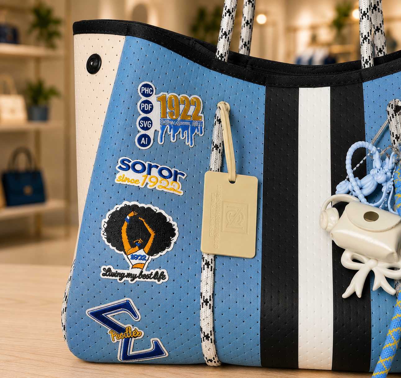 "1922 Legacy Carryall" Tote Bag