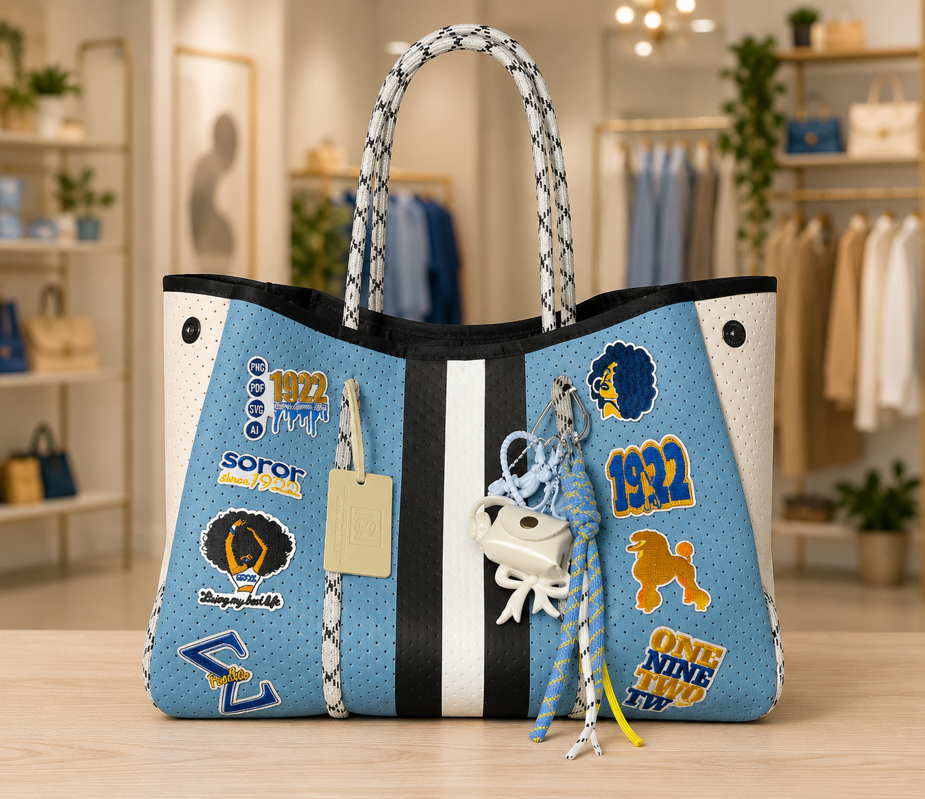 "1922 Legacy Carryall" Tote Bag
