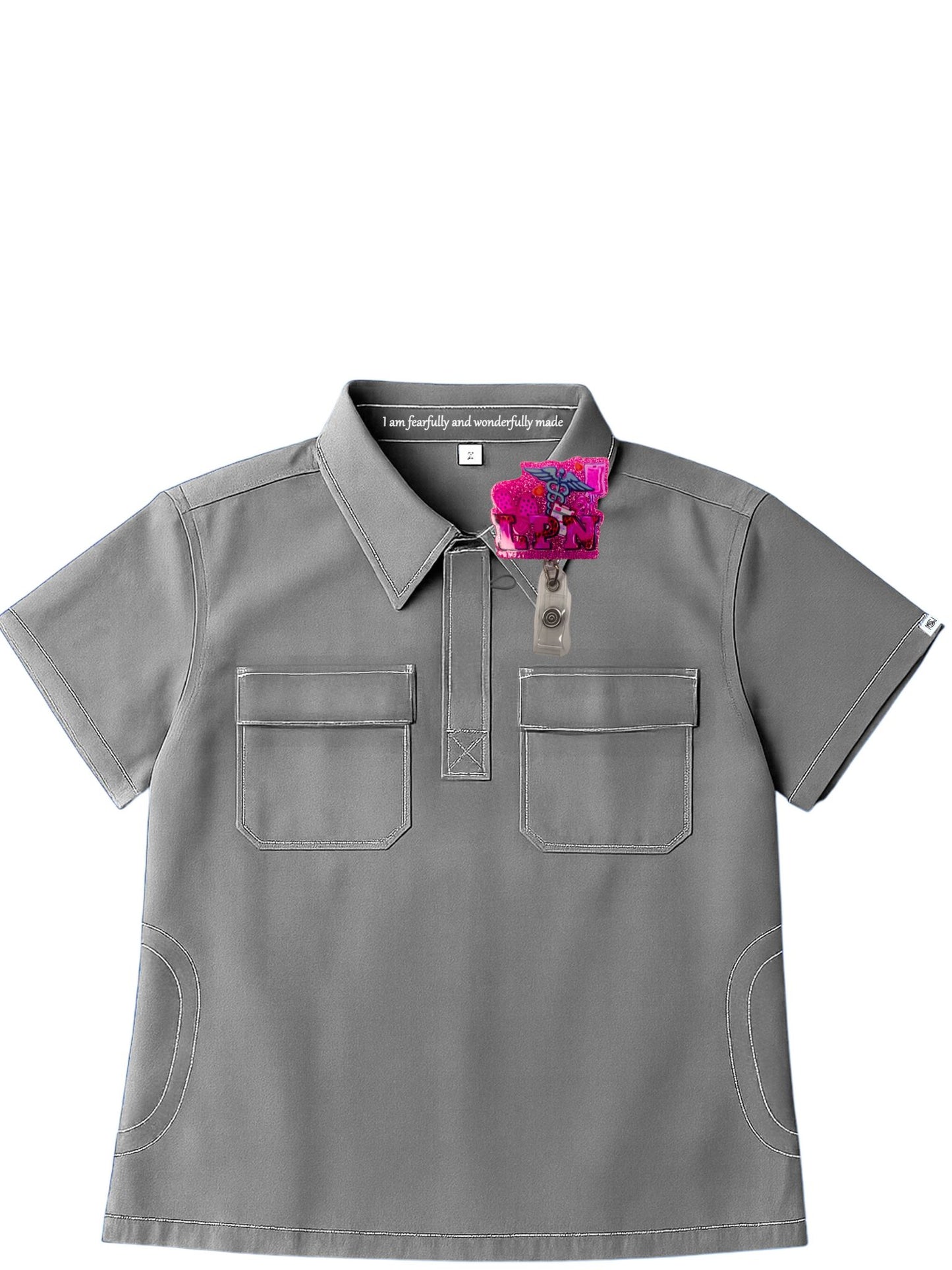 "LPN" (Licensed Practical Nurse) Badge Reel