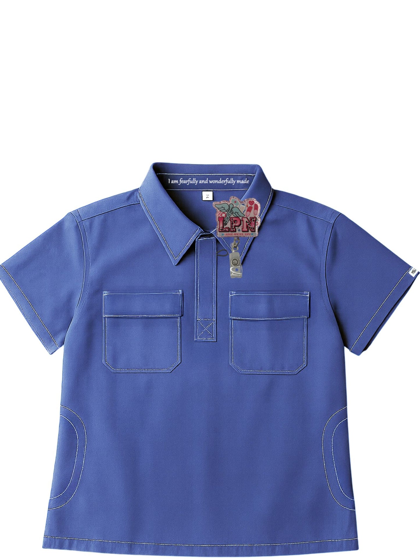 "LPN" (Licensed Practical Nurse) Badge Reel