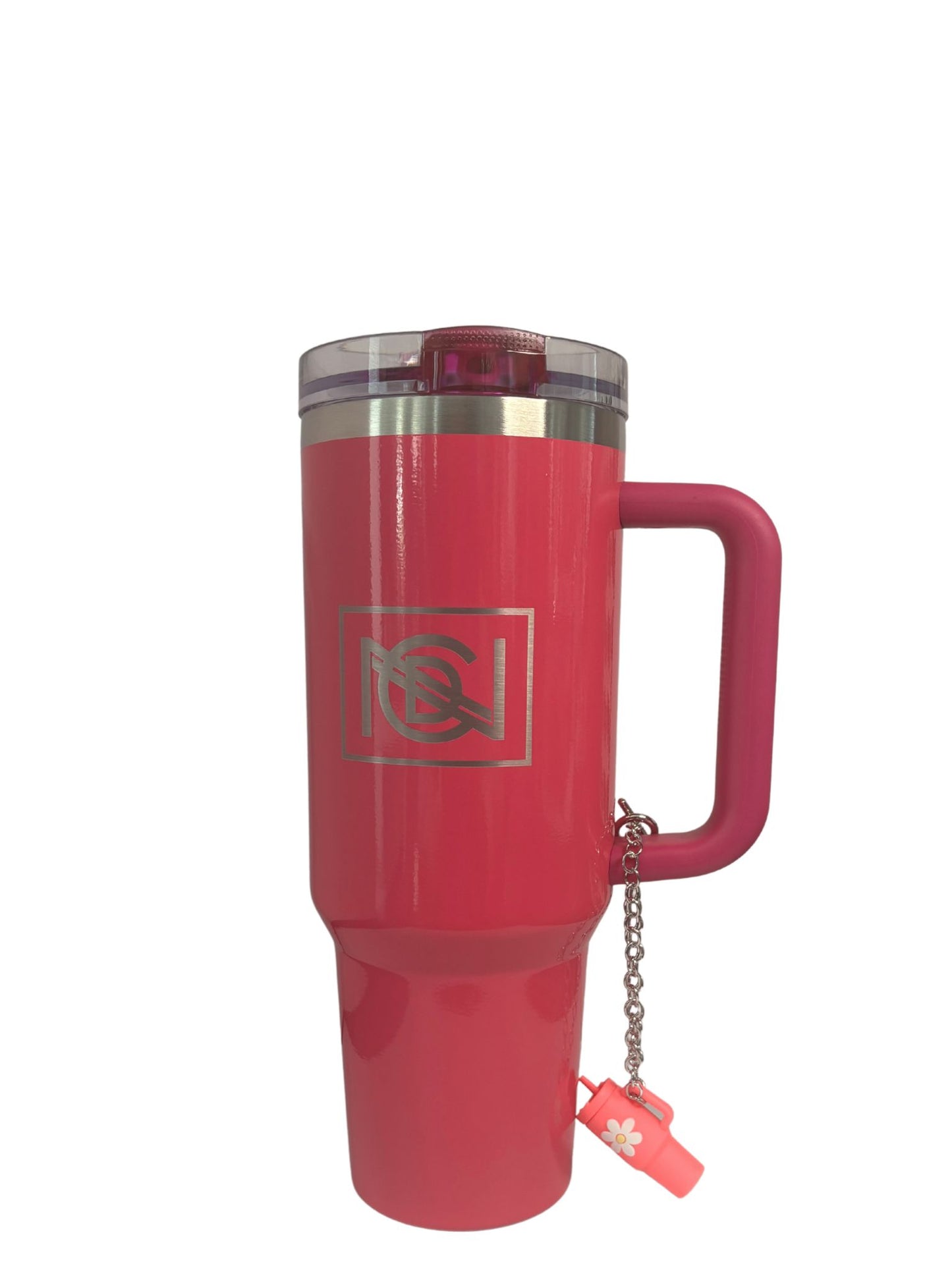 Hot Pink "NCD" 40oz Tumbler