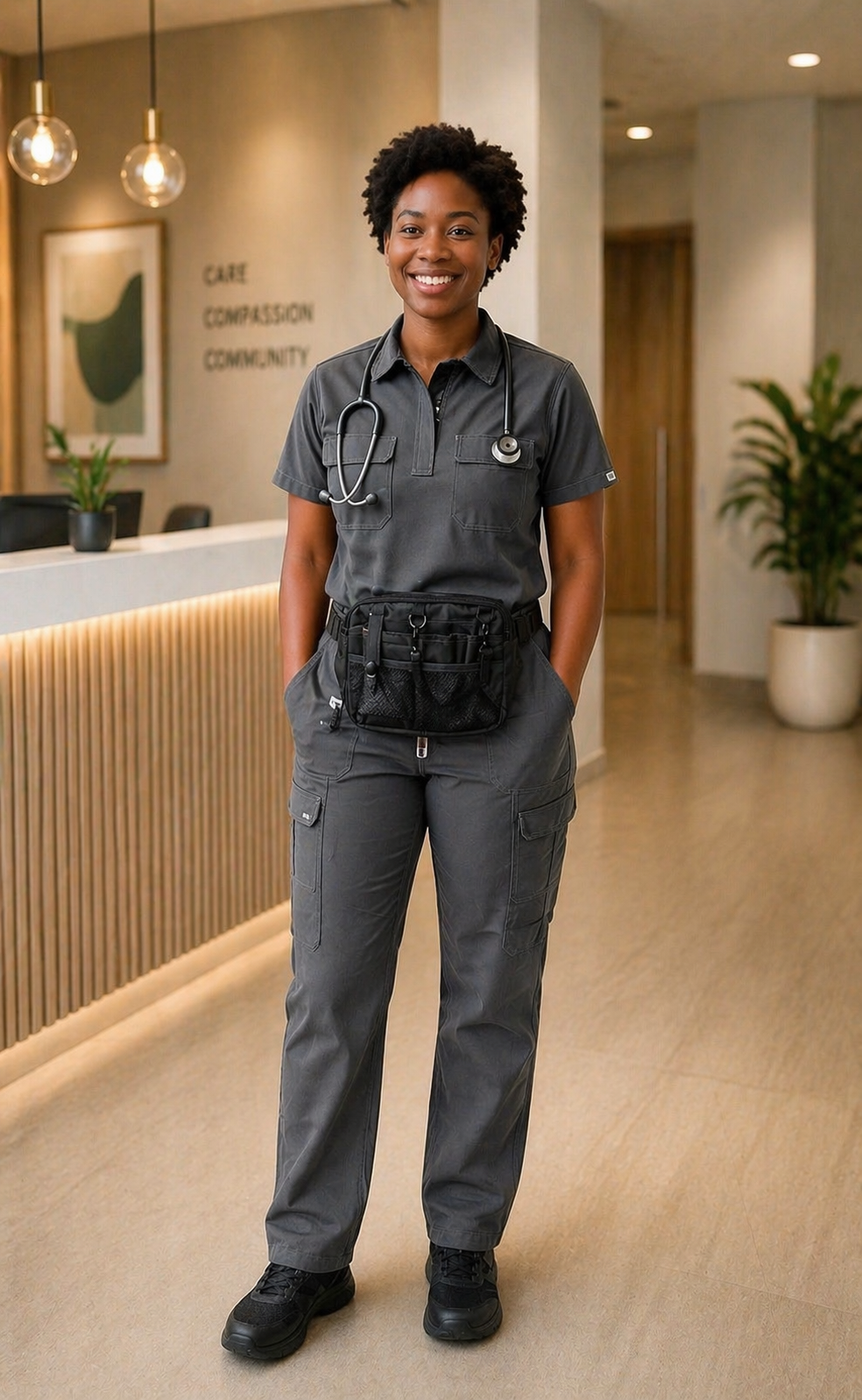Nurse Utility Waist Bag - Multi-Pocket Medical Organizer Belt