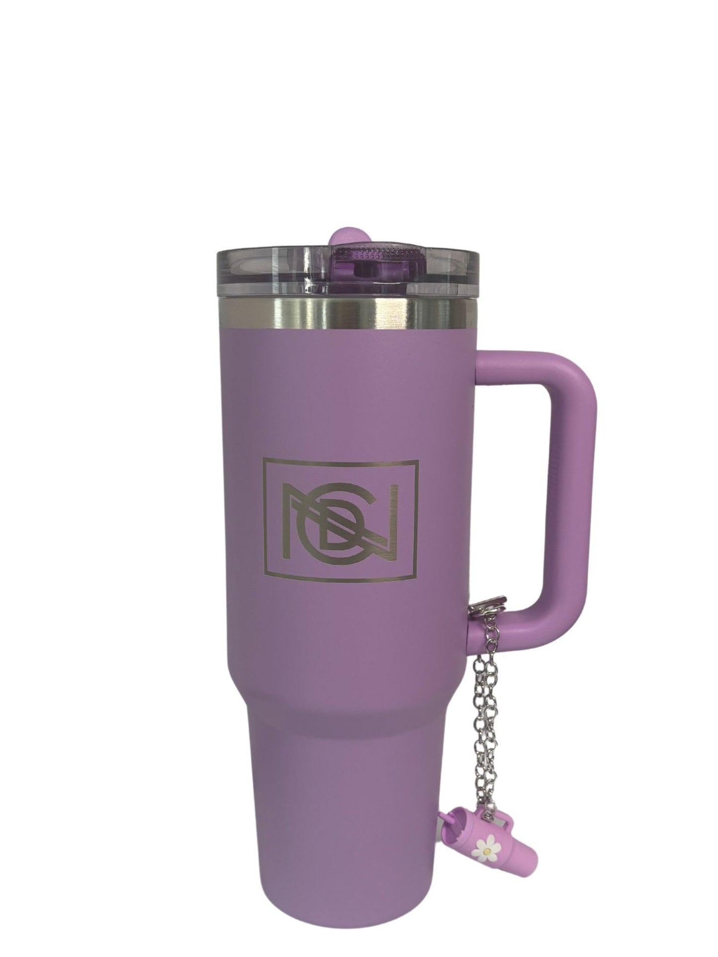 Lilac "NCD" 40oz Tumbler