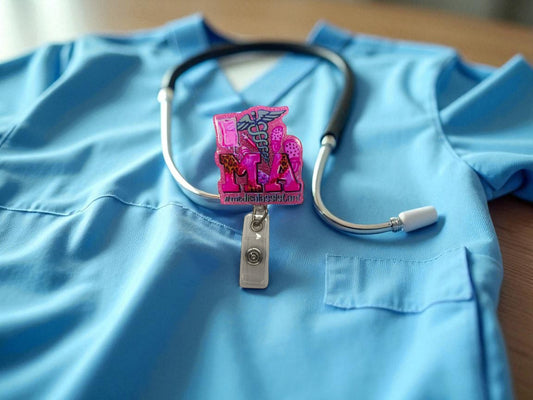 "MA" (Medical Assistant) Badge Reel