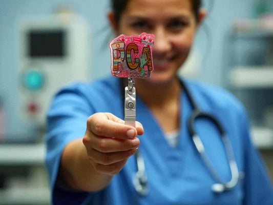 "PCA" (Personal Care Assistant) Badge Reel