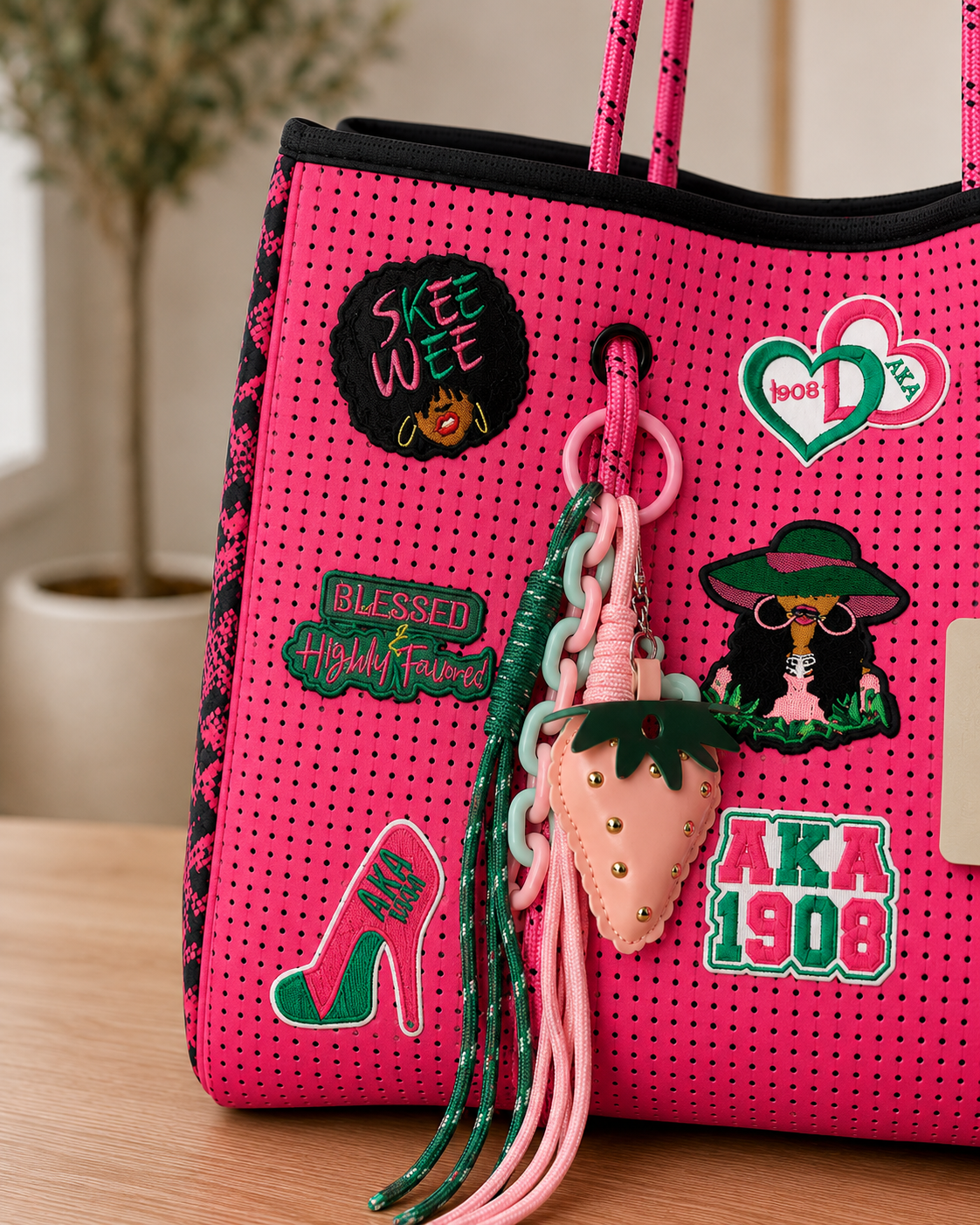 "Pretty in Pink" Legacy Tote Bag