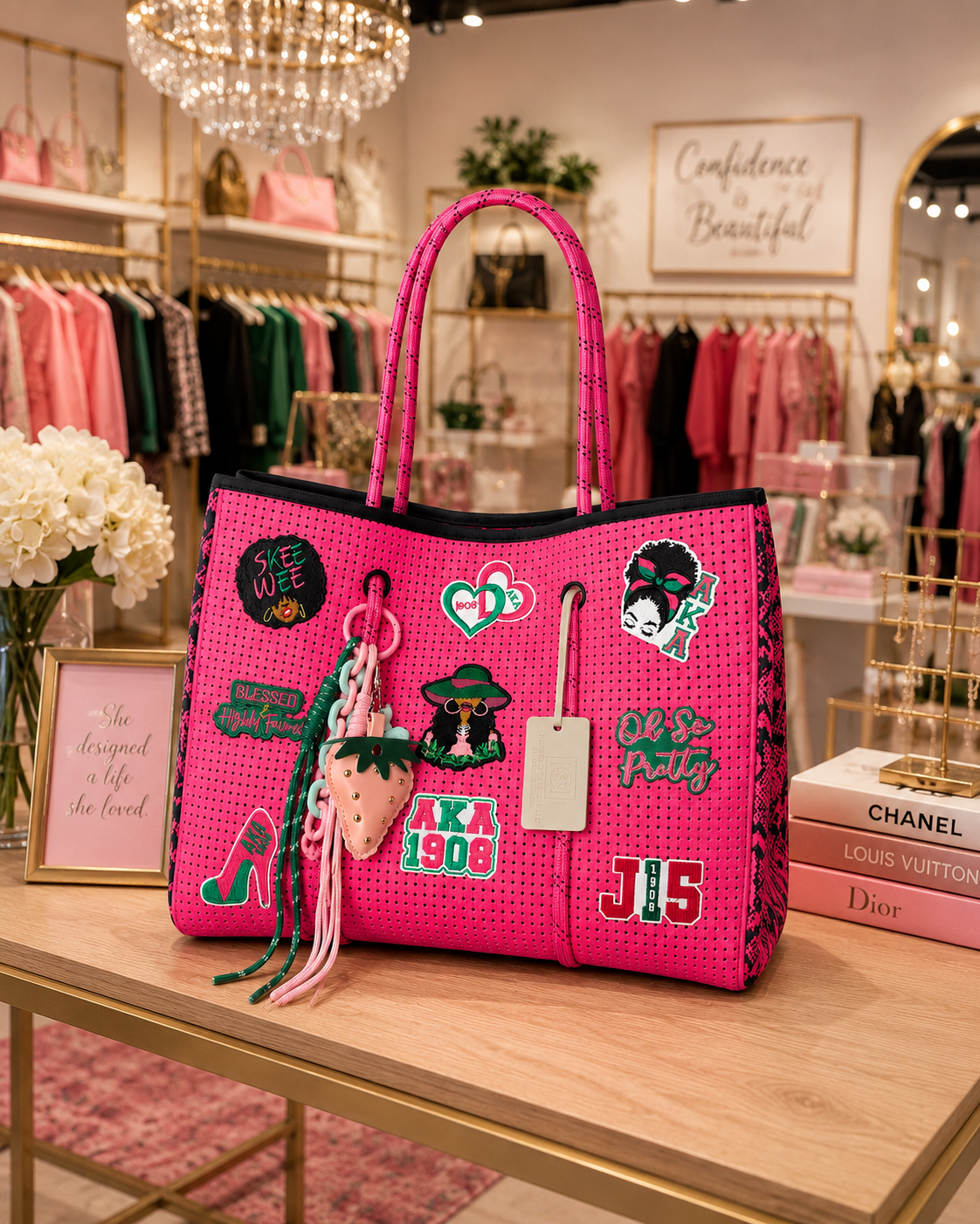 "Pretty in Pink" Legacy Tote Bag