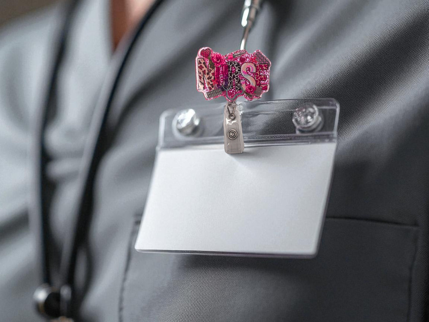 "NURSE" Badge Reel