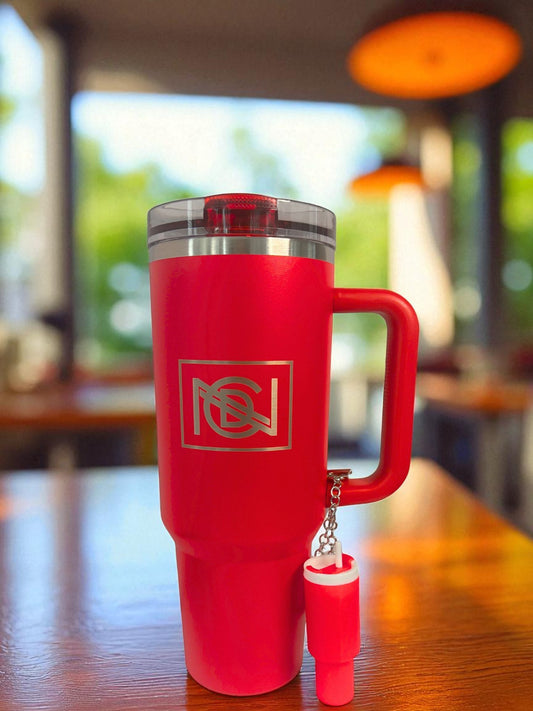 Red "NCD" 40oz Tumbler