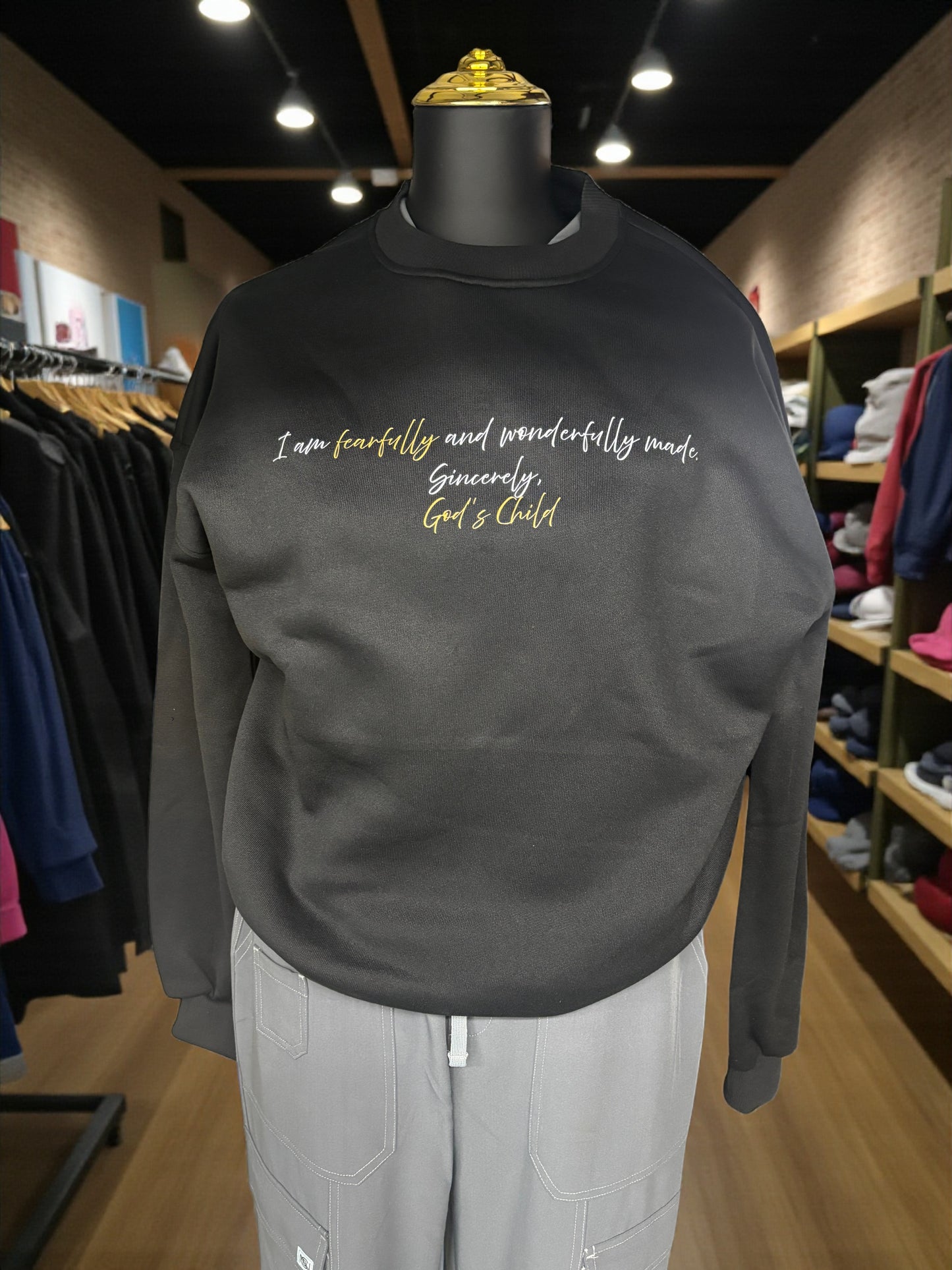 "Fearfully & Wonderfully Made" Crewneck Sweatshirt