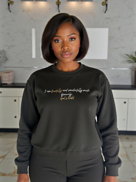 "Fearfully & Wonderfully Made" Crewneck Sweatshirt