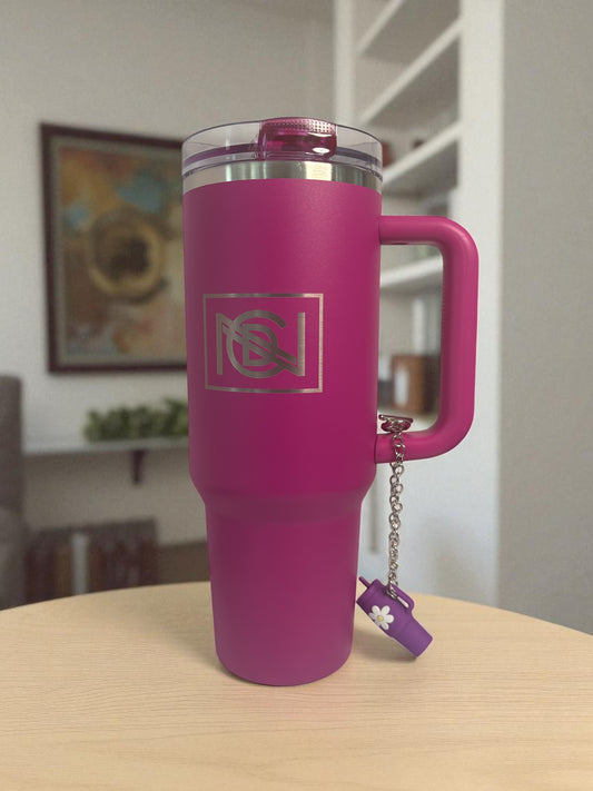 Vividly Violet "NCD" 40oz Tumbler